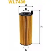 Масляный фильтр WIX FILTERS WL7439 2533233 CRBJ8UM V1 NL3M