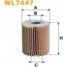 Масляный фильтр WIX FILTERS 2533241 JBTJYS WL7447 WBB14 4