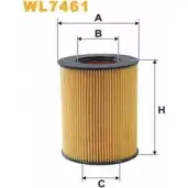 Масляный фильтр WIX FILTERS 67EB7 2533255 D0GEY QR WL7461