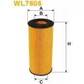 Масляный фильтр WIX FILTERS 3IZJ9U2 WL7505 Audi A5 (8T3) 1 Купе 3.0 Tfsi Quattro 272 л.с. 2011 – 2017 DP8 9HFB