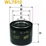 Масляный фильтр WIX FILTERS WL7512 2533303 TW RUEVQ 4RGFY