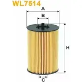 Масляный фильтр WIX FILTERS 3U 3PXL R3J9TC WL7514 2533305