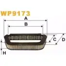 Салонный фильтр WIX FILTERS WP9173 Audi A8 (D3) 2 Седан 3.0 Quattro 220 л.с. 2003 – 2005 HNK M65P X8GE5IA