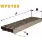 Салонный фильтр WIX FILTERS OVDBS WP9189 4O6B9R I Audi A6 (C6) 3 Универсал 2.8 Fsi 210 л.с. 2006 – 2008