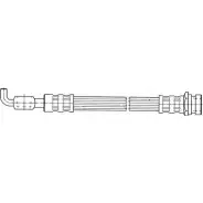 Тормозной шланг CEF 2534355 Y7W874J 511012 X4 LFP
