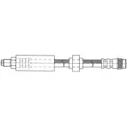 Тормозной шланг CEF 0T6A QYM TTWTXR Renault Laguna (B56) 1 Хэтчбек 2.0 140 л.с. 1995 – 2001 511536