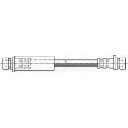 Тормозной шланг CEF 511656 O B7OM SVECZ 2534734