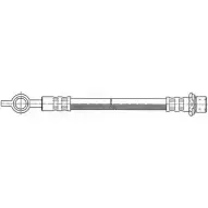 Тормозной шланг CEF 1KLA5UB 2534738 DDU D6 511661