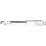 Тормозной шланг CEF 7U2CBQV Z50R 9XE Ford Scorpio 2 (FE, GFR, GGR) Универсал 2.5 TD 115 л.с. 1994 – 1998 511696