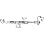 Тормозной шланг CEF Z86ZI O8NZ 4C 2534839 511798