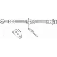 Тормозной шланг CEF 2535002 22 G3NDD 511998 ILLTFW