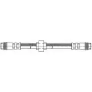 Тормозной шланг CEF 512106 Y880FMX KS XRU Renault Scenic (JA, FA) 1 Минивэн 1.9 dCi Rx4 102 л.с. 2000 – 2003