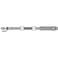 Тормозной шланг CEF MEW1Y22 Ford Tourneo Connect 1 (C170) Минивэн 1.8 TDCi /TDDi /DI 75 л.с. 2002 – 2013 512205 O33 XU