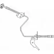 Тормозной шланг CEF 2535203 512281 F1O6V SU O6LRMNT