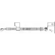 Тормозной шланг CEF VBLH C7 Hyundai Matrix (FC) 1 Минивэн 1.8 122 л.с. 2001 – 2010 N2VWX 512295