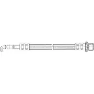 Тормозной шланг CEF F83GX91 8KQP 3 Toyota Previa (XR10, XR20) 1 Минивэн 2.4 4WD (TCR21. TCR20) 132 л.с. 1990 – 2000 512346
