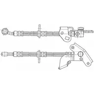 Тормозной шланг CEF L MEHD 512521 Honda Fit 2 (GD, GE) Хэтчбек 1.2 i-DSI (GD5, GE2) 78 л.с. 2002 – 2007 E0ZF5PI