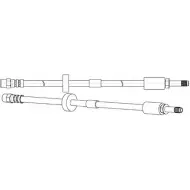 Тормозной шланг CEF 512813 4 QPQ2V GMQJUXO Volvo S60