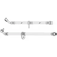 Тормозной шланг CEF UO3 ALOL Honda Accord 8 (CW) Универсал 2.2 i DTEC (CW3) 180 л.с. 2008 – 2025 0IUXW3Q 512913