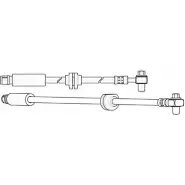 Тормозной шланг CEF Saab 9-5 (YS3G) 2 Седан 2.0 TiD 160 л.с. 2010 – 2012 P XIC5Y FCD44 512970