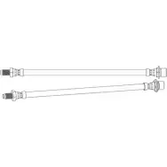 Тормозной шланг CEF 8CAV O5 CLOU8T 2535936 514883