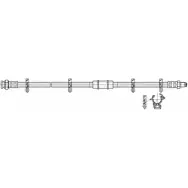 Тормозной шланг CEF SA9Y9L 517062 G O3XK 2536092
