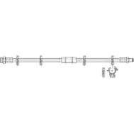 Тормозной шланг CEF 2536109 P YAO4SU YD6BFP 517133