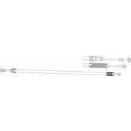 Трос сцепления CEF 2536339 CT01123 DF2BE1B ABN UEX