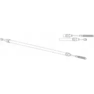 Трос ручника CEF S7STW HV 2536385 CT02102 QII3IX