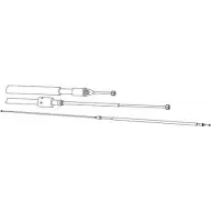 Трос ручника CEF Citroen C3 1 (FC, PF1) Хэтчбек 1.4 i 73 л.с. 2002 – 2025 83R22J CT02199 W9I OR