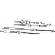 Трос ручника CEF GG6 GNWD Ford Orion FO02155 S0142