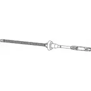 Трос ручника CEF FO02211 YEP9 H 4CJNGWI Ford Focus 2 Хэтчбек 1.4 80 л.с. 2004 – 2012