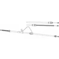 Трос ручника CEF 2536973 EHPF1 6 N41U FO02220