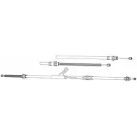 Трос ручника CEF 8DURF FO02221 C B307 2536974