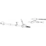 Трос ручника CEF 8SNQIC OP02203 Suzuki Wagon R Plus (MM) 2 Хэтчбек 1.3 DDiS (RB 413D) 70 л.с. 2003 – 2025 FXPFY L