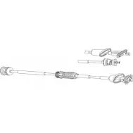 Трос сцепления CEF RSC5F 2537413 PU01144 0NO EW