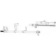 Трос ручника CEF 47J2A74 Toyota Yaris Verso (XP20) 1 Минивэн 1.4 D 4D (NLP20. NLP22) 75 л.с. 2001 – 2005 TO02193 A25W P