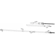 Трос ручника CEF K4V5C1Y TO02207 Toyota Yaris Verso (XP20) 1 Минивэн 1.4 D 4D (NLP20. NLP22) 75 л.с. 2001 – 2005 1AXUP 66