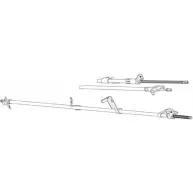Трос ручника CEF HNR 1PJ HAUSAU4 TO02208 Toyota Yaris Verso (XP20) 1 Минивэн 1.4 D 4D (NLP20. NLP22) 75 л.с. 2001 – 2005