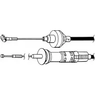 Трос сцепления CEF Volkswagen Golf 3 (1H1) Хэтчбек 1.9 TDI 90 л.с. 1993 – 1997 VW01159 20 B8G4F ZH9O4