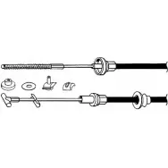 Трос сцепления CEF QCN OFLY 1M9V3UM VW01167 Seat Ibiza (6K1) 2 Хэтчбек 1.4 54 л.с. 1997 – 1999