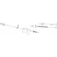 Трос ручника CEF Suzuki Vitara (FT, GT, ET) 2 Кроссовер 1.6 i 16V AWD (ET. TA02. SE416) 97 л.с. 1990 – 1998 76QZS ZU02108 M OOKMA