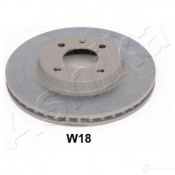 Тормозной диск ASHIKA 8UST O 2117389 8033001986136 60-0W-W18 - Изображение 2