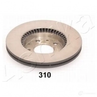 Тормозной диск ASHIKA 60-03-310 Z 0HX80 2117052 8033001234602 - Изображение 3