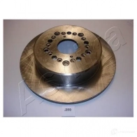 Тормозной диск ASHIKA 8033001237191 2117497 BQYJO L 61-02-259 - Изображение 2
