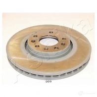 Тормозной диск ASHIKA 60-00-009 BR PMX3F Opel Vectra (C) 3 Хэтчбек 3.2 V6 (F68) 211 л.с. 2002 – 2006 8033001447330