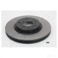 Тормозной диск ASHIKA GLE MW 8033001795295 60-03-360 2117093 - Изображение 2
