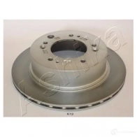 Тормозной диск ASHIKA U5 5EFB5 2117655 61-0K-K12 8033001416664 - Изображение 1