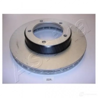 Тормозной диск ASHIKA G37 ECKA 60-02-224 2116977 8033001305715