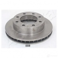 Тормозной диск ASHIKA 8033001447972 G 684J3 2116774 60-00-008 - Изображение 2